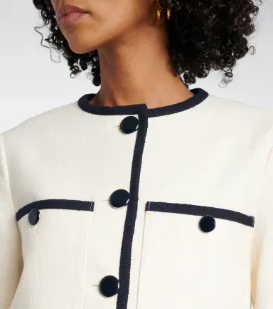 Veronica Beard Beale cotton-blend jacket | Thumbnail 4 Veronica Beard Beale cotton-blend jacket | Thumbnail 4