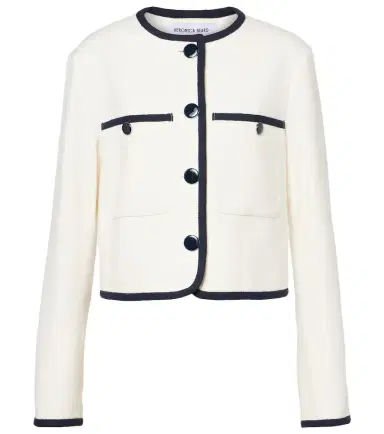 Veronica Beard Beale cotton-blend jacket | Thumbnail 1 Veronica Beard Beale cotton-blend jacket | Thumbnail 1