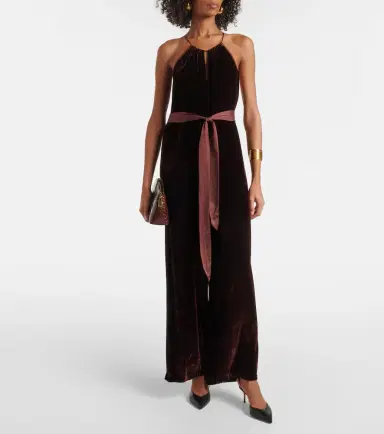 Velvet Cienna velvet jumpsuit | Thumbnail 3 Velvet Cienna velvet jumpsuit | Thumbnail 3