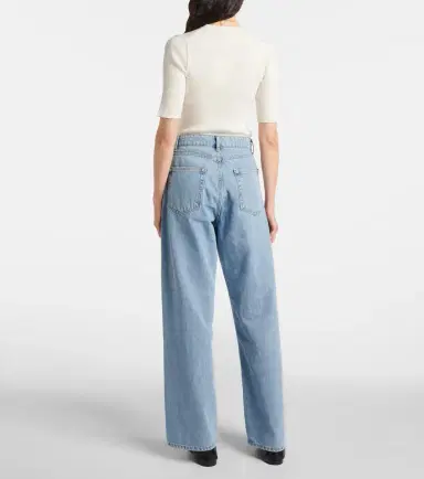 Rohe Róhe Low-rise wide-leg jeans | Thumbnail 3 Rohe Róhe Low-rise wide-leg jeans | Thumbnail 3