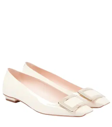 Roger Vivier Belle Vivier 25 patent leather ballet flats | Thumbnail 1 Roger Vivier Belle Vivier 25 patent leather ballet flats | Thumbnail 1