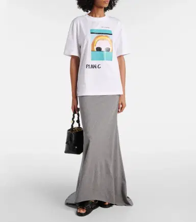Plan C Cotton maxi skirt | Thumbnail 3 Plan C Cotton maxi skirt | Thumbnail 3