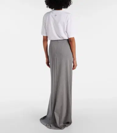 Plan C Cotton maxi skirt | Thumbnail 4 Plan C Cotton maxi skirt | Thumbnail 4