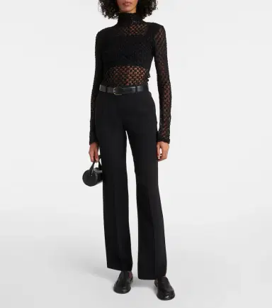 Rohe Róhe Cotton-blend lace turtleneck top | Thumbnail 4 Rohe Róhe Cotton-blend lace turtleneck top | Thumbnail 4