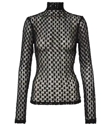 Rohe Róhe Cotton-blend lace turtleneck top | Thumbnail 1 Rohe Róhe Cotton-blend lace turtleneck top | Thumbnail 1