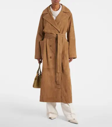 Rohe Róhe Suede wrap coat | Thumbnail 2 Rohe Róhe Suede wrap coat | Thumbnail 2