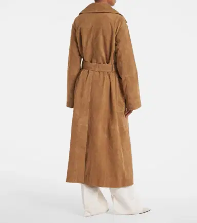 Rohe Róhe Suede wrap coat | Thumbnail 4 Rohe Róhe Suede wrap coat | Thumbnail 4