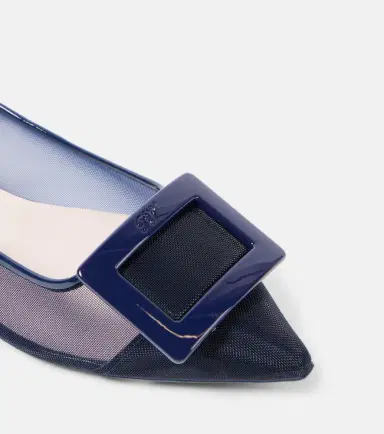 Roger Vivier Gommettine mesh ballet flats | Thumbnail 4 Roger Vivier Gommettine mesh ballet flats | Thumbnail 4
