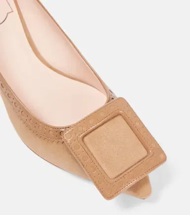 Roger Vivier Viv' in the City 45 suede pumps | Thumbnail 4 Roger Vivier Viv' in the City 45 suede pumps | Thumbnail 4