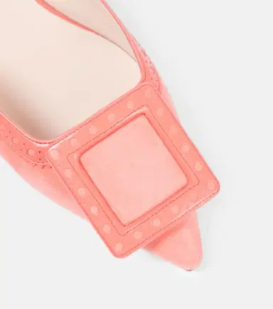 Roger Vivier Viv' In The City suede mules | Thumbnail 3 Roger Vivier Viv' In The City suede mules | Thumbnail 3