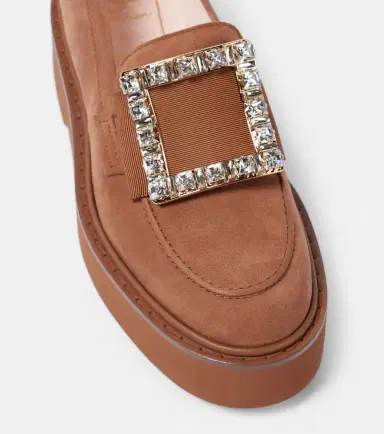 Roger Vivier Viv' Rangers suede platform loafers | Thumbnail 2 Roger Vivier Viv' Rangers suede platform loafers | Thumbnail 2