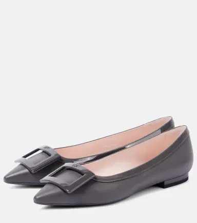 Roger Vivier Gommettine leather ballet flats | Thumbnail 3 Roger Vivier Gommettine leather ballet flats | Thumbnail 3
