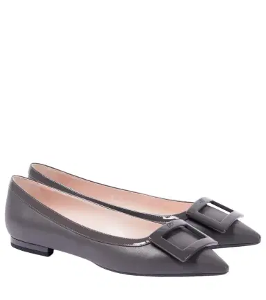 Roger Vivier Gommettine leather ballet flats | Thumbnail 1 Roger Vivier Gommettine leather ballet flats | Thumbnail 1