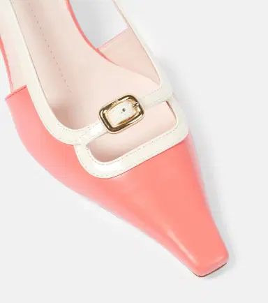 Roger Vivier Viv' Canard 55 leather slingback pumps | Thumbnail 4 Roger Vivier Viv' Canard 55 leather slingback pumps | Thumbnail 4