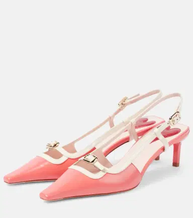 Roger Vivier Viv' Canard 55 leather slingback pumps | Thumbnail 5 Roger Vivier Viv' Canard 55 leather slingback pumps | Thumbnail 5