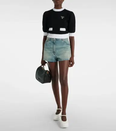 Prada Wavy mesh Mary Jane flats | Thumbnail 5 Prada Wavy mesh Mary Jane flats | Thumbnail 5