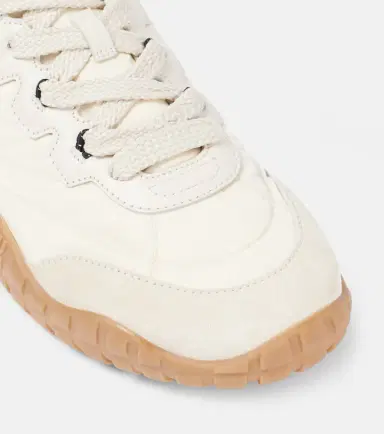Miu Miu Tyre suede-trimmed sneakers | Thumbnail 2 Miu Miu Tyre suede-trimmed sneakers | Thumbnail 2