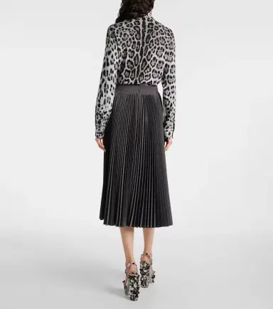 Dolce & Gabbana Plissé midi skirt | Thumbnail 5 Dolce & Gabbana Plissé midi skirt | Thumbnail 5