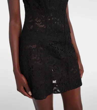 Dolce & Gabbana Floral cotton-blend lace minidress | Thumbnail 2 Dolce & Gabbana Floral cotton-blend lace minidress | Thumbnail 2