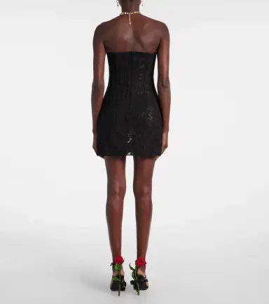 Dolce & Gabbana Floral cotton-blend lace minidress | Thumbnail 5 Dolce & Gabbana Floral cotton-blend lace minidress | Thumbnail 5