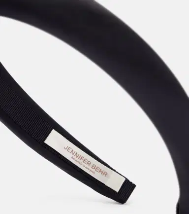 Jennifer Behr Tori satin headband | Thumbnail 2 Jennifer Behr Tori satin headband | Thumbnail 2