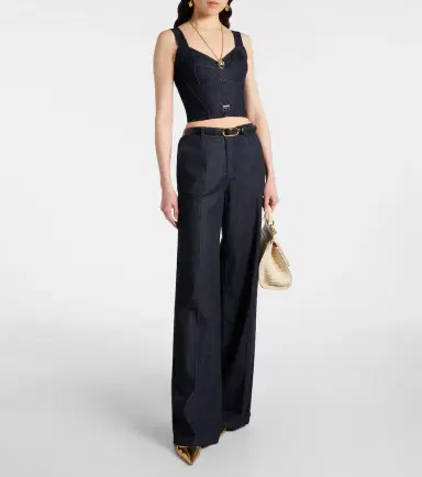 Dolce & Gabbana High-rise wide-leg jeans | Thumbnail 3 Dolce & Gabbana High-rise wide-leg jeans | Thumbnail 3