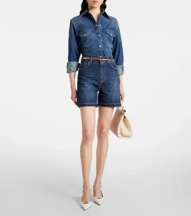 Dolce & Gabbana High-rise denim shorts | Thumbnail 3 Dolce & Gabbana High-rise denim shorts | Thumbnail 3