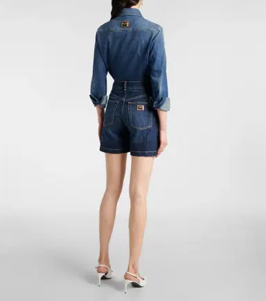 Dolce & Gabbana High-rise denim shorts | Thumbnail 4 Dolce & Gabbana High-rise denim shorts | Thumbnail 4
