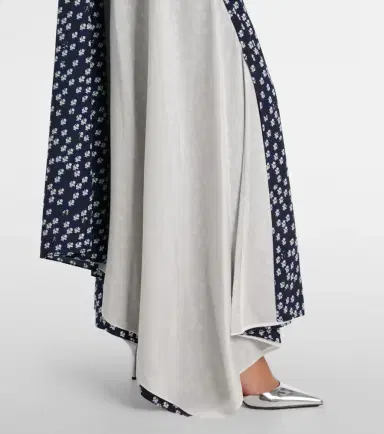 Proenza Schouler Devyn floral draped maxi dress | Thumbnail 2 Proenza Schouler Devyn floral draped maxi dress | Thumbnail 2