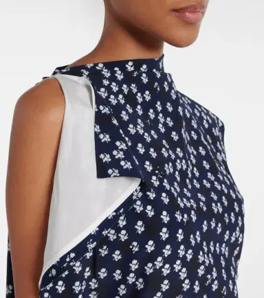 Proenza Schouler Devyn floral draped maxi dress | Thumbnail 5 Proenza Schouler Devyn floral draped maxi dress | Thumbnail 5