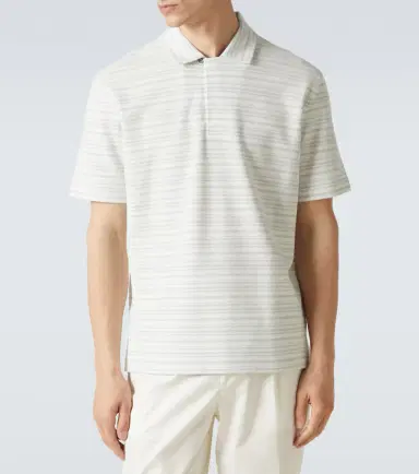 Zegna Cotton polo shirt | Thumbnail 4 Zegna Cotton polo shirt | Thumbnail 4