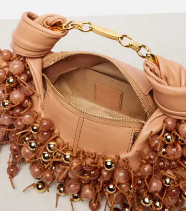 Zimmermann Foam beaded leather shoulder bag | Thumbnail 2 Zimmermann Foam beaded leather shoulder bag | Thumbnail 2