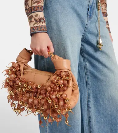 Zimmermann Foam beaded leather shoulder bag | Thumbnail 7 Zimmermann Foam beaded leather shoulder bag | Thumbnail 7