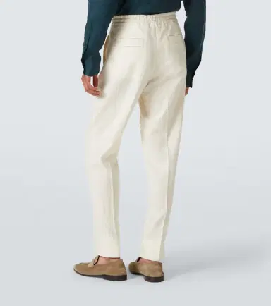 Zegna Linen straight pants | Thumbnail 3 Zegna Linen straight pants | Thumbnail 3