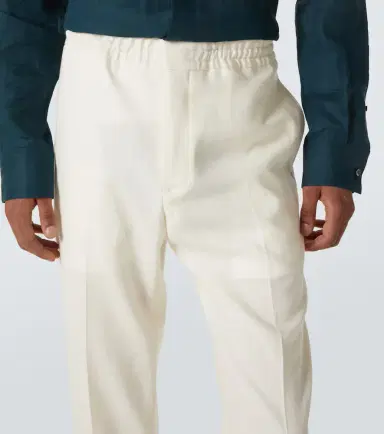 Zegna Linen straight pants | Thumbnail 5 Zegna Linen straight pants | Thumbnail 5