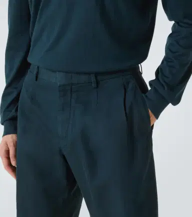 Zegna Cotton and linen shorts | Thumbnail 2 Zegna Cotton and linen shorts | Thumbnail 2