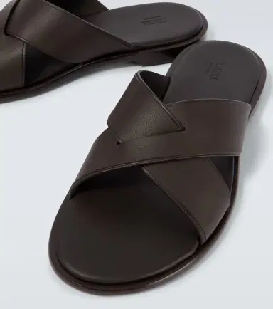 Zegna Leather sandals | Thumbnail 5 Zegna Leather sandals | Thumbnail 5