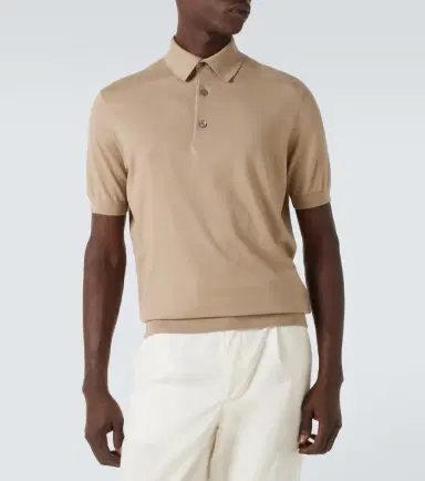 Zegna Cotton polo shirt | Thumbnail 4 Zegna Cotton polo shirt | Thumbnail 4