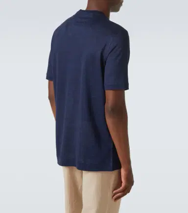 Zegna Linen T-shirt | Thumbnail 6 Zegna Linen T-shirt | Thumbnail 6