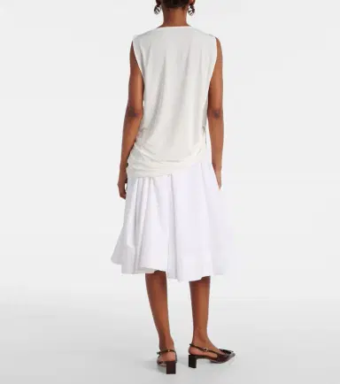 Jacquemus Peplo draped jersey top | Thumbnail 2 Jacquemus Peplo draped jersey top | Thumbnail 2