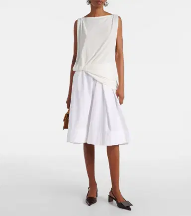 Jacquemus Peplo draped jersey top | Thumbnail 5 Jacquemus Peplo draped jersey top | Thumbnail 5