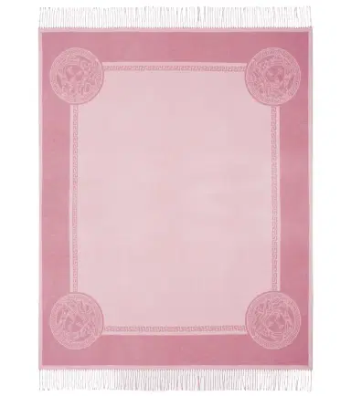 Versace Home Barocco jacquard silk and cashmere blanket | Thumbnail 1 Versace Home Barocco jacquard silk and cashmere blanket | Thumbnail 1