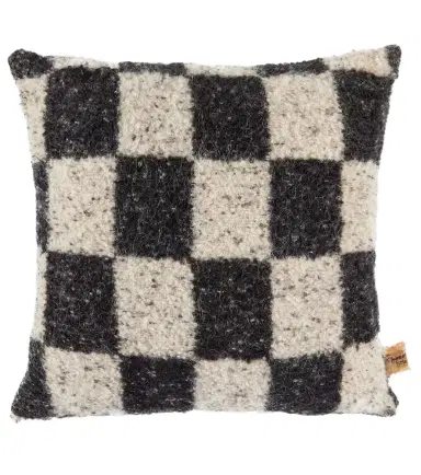 The House of Lyria Ronce checked wool-blend cushion | Thumbnail 1 The House of Lyria Ronce checked wool-blend cushion | Thumbnail 1