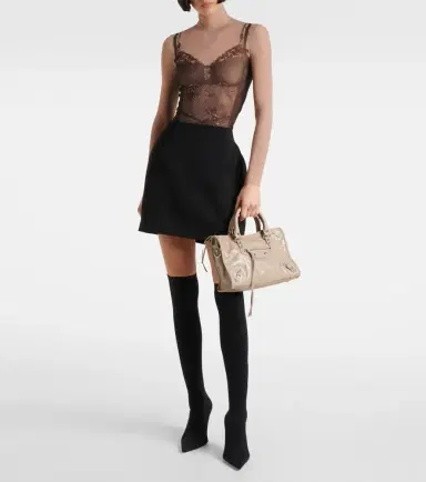 Balenciaga Le City Small leather tote bag | Thumbnail 6 Balenciaga Le City Small leather tote bag | Thumbnail 6
