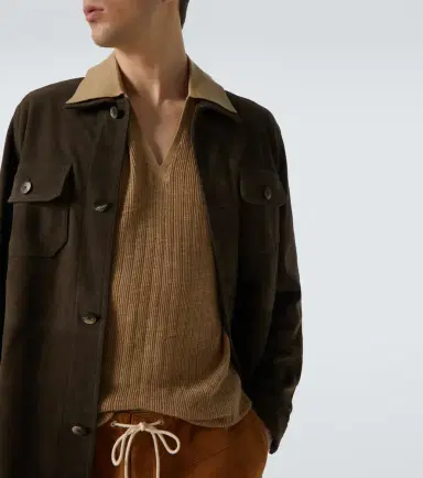 Frescobol Carioca Ravi suede overshirt | Thumbnail 6 Frescobol Carioca Ravi suede overshirt | Thumbnail 6