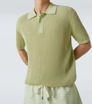 Frescobol Carioca Vidal cotton-blend polo sweater | Thumbnail 3 Frescobol Carioca Vidal cotton-blend polo sweater | Thumbnail 3