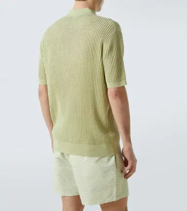 Frescobol Carioca Vidal cotton-blend polo sweater | Thumbnail 4 Frescobol Carioca Vidal cotton-blend polo sweater | Thumbnail 4