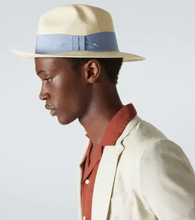 Frescobol Carioca Rafael straw Panama hat | Thumbnail 3 Frescobol Carioca Rafael straw Panama hat | Thumbnail 3
