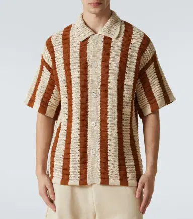 Orlebar Brown Thomas crochet cotton bowling shirt | Thumbnail 6 Orlebar Brown Thomas crochet cotton bowling shirt | Thumbnail 6