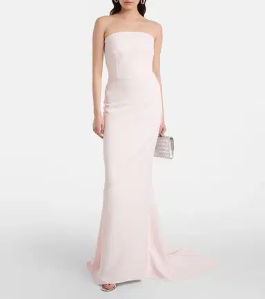 Safiyaa Sofie embellished crêpe bustier gown | Thumbnail 2 Safiyaa Sofie embellished crêpe bustier gown | Thumbnail 2